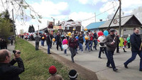 Митинг и демонстрация в честь Дня Победы.