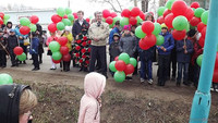 Митинг и демонстрация в честь Дня Победы.