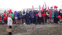 Митинг и демонстрация в честь Дня Победы.