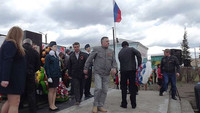 Митинг и демонстрация в честь Дня Победы.