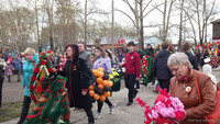 Митинг и демонстрация в честь Дня Победы.