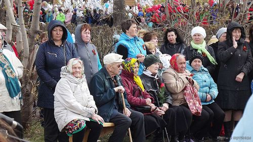 Митинг и демонстрация в честь Дня Победы.
