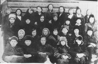 Ученики Полу-Черемховской семилетней школы в годы ВОВ