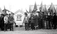 Первомайская демонстрация.