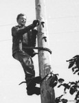 Электромонтёры связи "шестёрки"