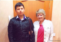 Мама и сын