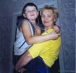 Дочь Оксана с племянником