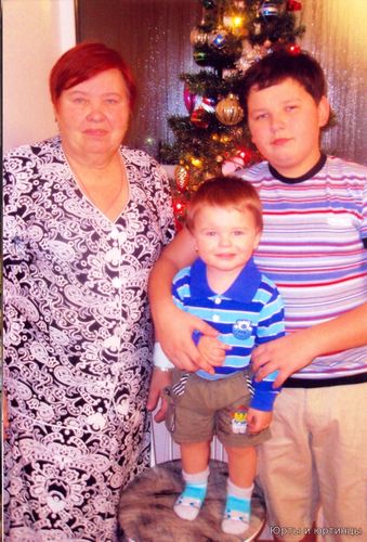 С внуками